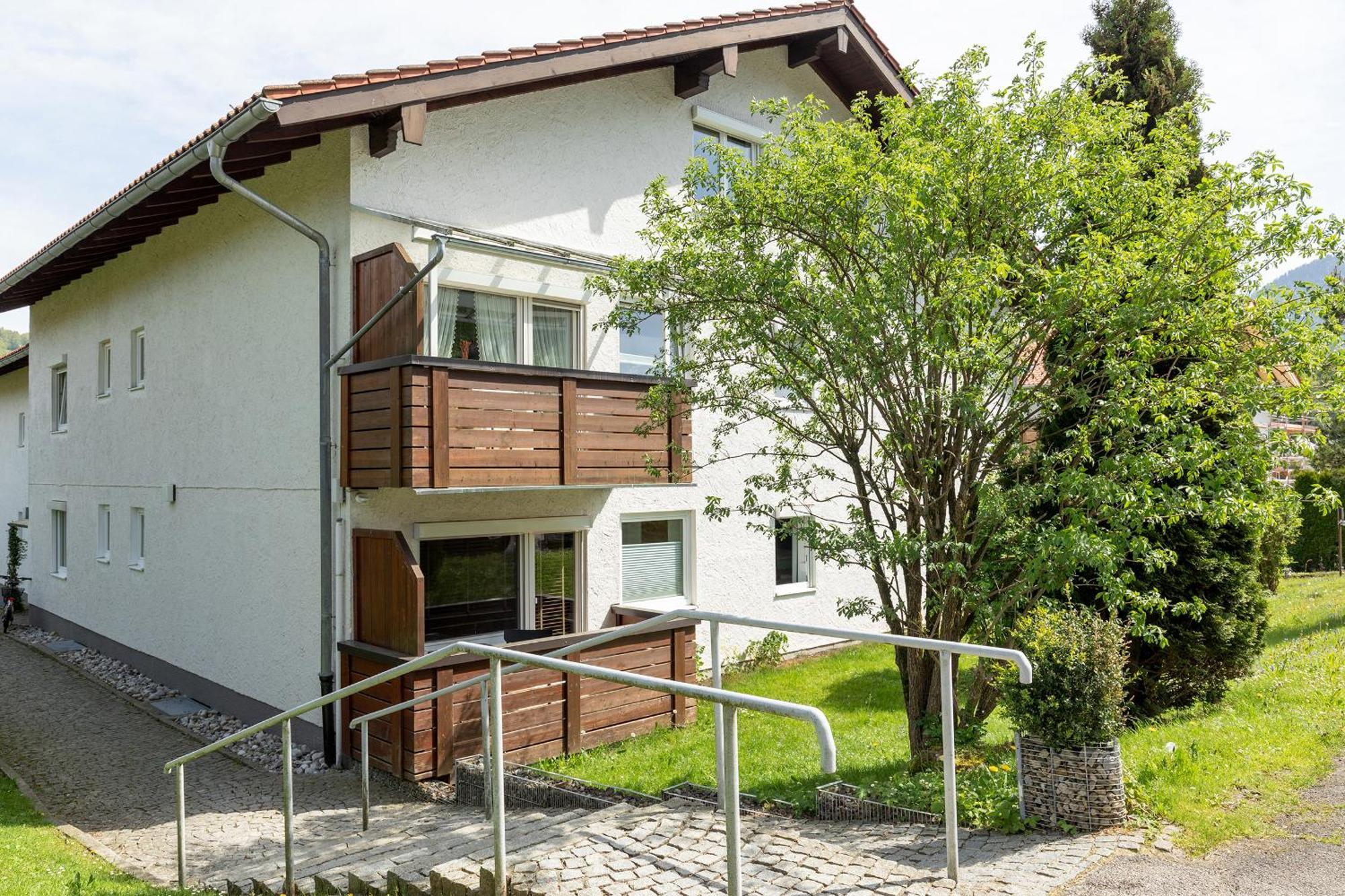 Apartment Fuchsbau - 2 Zimmer Mit Balkon Ruhpolding Luaran gambar