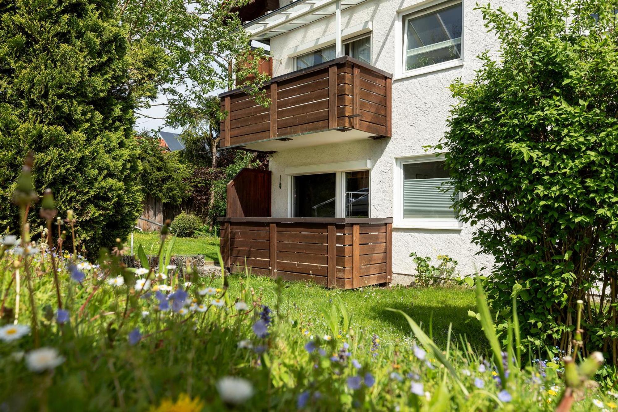 Apartment Fuchsbau - 2 Zimmer Mit Balkon Ruhpolding Luaran gambar
